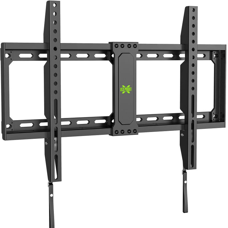 USX MOUNT TV Wall Mount,Low Profile TV Mount for Most 42-95 Inch Flat Screen Televisions,Max VESA 600x400mm Fixed Wall Mount Bracket Holds up to 132 lbs,Fits 16"/18"/24" Studs - Image 1